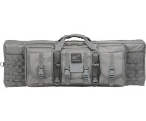 Bulldog Deluxe Single Tactical Rifle Case Seal Grey 36 in.