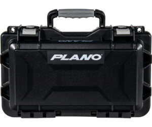 Plano Element Pistol and Accessory Case Black With Grey Accents Large