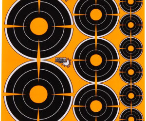EzAim Splash Bullseye Adhesive Targets Variety Pack 12 pk.