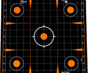 EzAim Splash Sight-In Grid Adhesive Targets 12x12 5 pk.