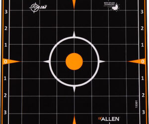 EzAim Splash Sight-In Grid Adhesive Targets 8x8 6 pk.