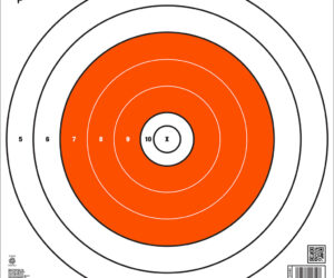 EzAim Bullseye Paper Targets 12x12 12 pk.