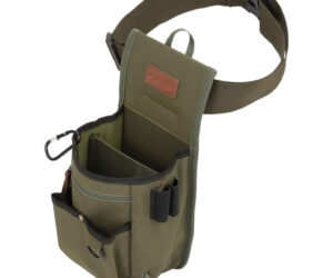 Allen Triumph Double Compartment Shell Bag Olive Green