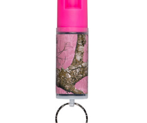 Sabre Keychain Pepper Spray Pink Realtree Edge with Key Ring