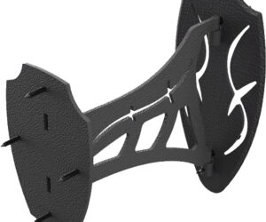 Skull Hooker Single Shoulder Mount Black
