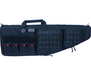 GPS Tactical AR Case with External Handgun Case Black 35 in.