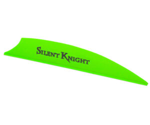 Flex Fletch Silent Knight Vanes Flo Green 3 in. 36 pk.
