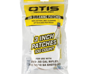 Otis Cleaning Patches 3 in. 100 pk.