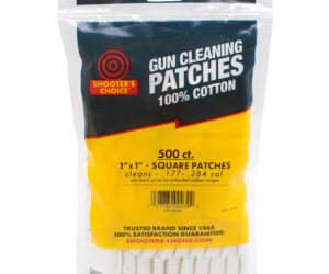 Shooters Choice Cleaning Patches 1 in. 500 pk.