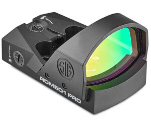 Sig Sauer Romeo1PRO Miniature Reflex Sight 3MOA Red Dot with Shroud