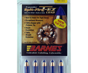 Barnes Muzzleloader Bullets 50 Cal. 290 gr. T-EZ FB 15 rd.