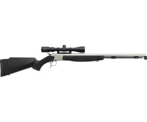 CVA Optima V2 Muzzleloader Package 50 Cal 26 in. Black/Stainless w/accessories outfit