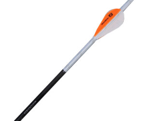 NAP Quikfletch QuickSpin 4 Fletch Rap White and Orange 2 in.