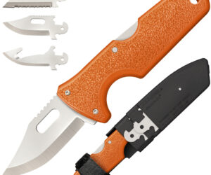 Cold Steel Click n Cut Hunter Knife 3 Blade