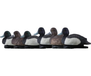 AvianX Top Flight Duck Decoys Blue Bills 6 pk.