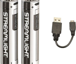 Streamlight 18650 Rechargable Battery with Port 2 pk.