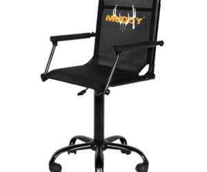 Muddy Rolling Swivel Chair Black