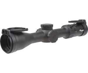 Sig Sauer Whiskey 4 Rifle Scope 3-12x44mm Quadplex Capped Turret