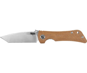 Southern Grind Spider Monkey Folding Knife 3.25 in. Tanto Stain w/ Micarta Handle