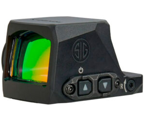Sig Sauer Romeo-X Enclosed Micro Reflex Sight Circle Dot Compact Footprint Black