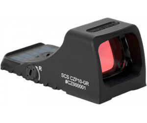 Holosun SCS Solar Charging Sight Dot Green Multi-Reticle Black CZ P10
