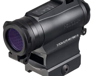 Holosun HE515CM Rifle Sight Green Multi-Reticle,Aluminum, Solar