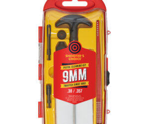 Shooters Choice Pistol Gun Rod Cleaning Kit Aluminum 9mm