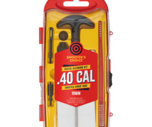 Shooters Choice Pistol Gun Rod Cleaning Kit Aluminum .40 cal.