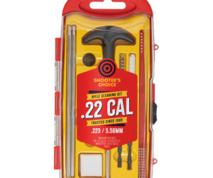 Shooters Choice Rifle Gun Rod Cleaning Kit Aluminum .22 cal.