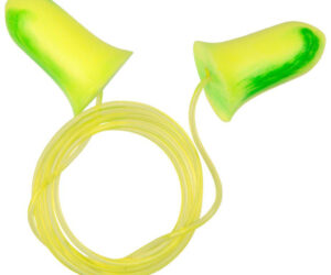 ULTRX Tethered Tapered Foam Plugs Yellow Lime 5 pr.