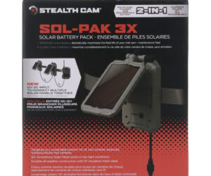Stealth Cam FieldMax External Solar Pack 3,000MAH