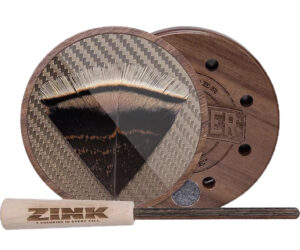 Zink Thunder Ridge Rocker Turkey Call Glass Pot Call