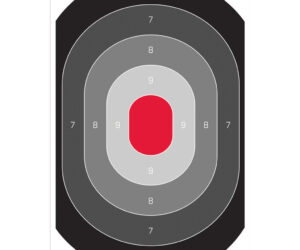 Birchwood Casey Eze-Scorer Oval Silhouette Target 23 x 35 in. 100 Pack