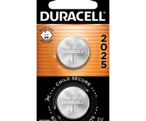 Duracell Lithium Coin Battery 2025 2 pk.