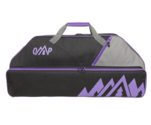 October Mountain Bow Case Black/Purple 36 in.