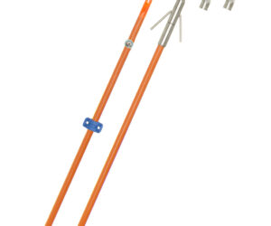 Fin Finder Raider Pro Bowfishing Arrow Orange with Big Head Pro Point