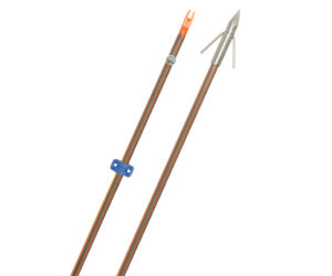 Fin Finder Hydro Carbon IL Bowfishing Arrow withBig Head Point