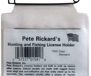 Rickards Hunting License Holder Clear