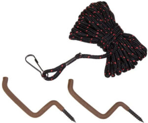 Allen Treestand Pull Up Rope 20 ft. w/ 2 Bow Hangers