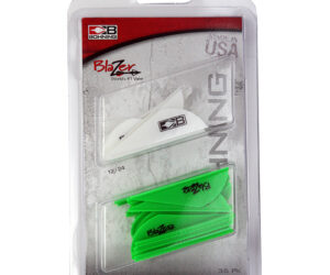 Bohning Blazer Vane Combo White/Neon Green 36 pk.