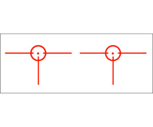 Gunstar Tactical 3D 1 Reticle Orange