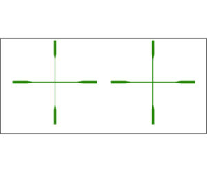 Gunstar Rifle Crosshair Green
