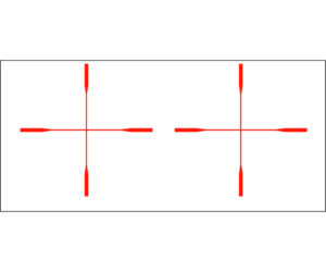 Gunstar Rifle Crosshair Orange