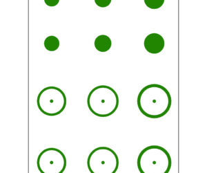 Gunstar Pro Series Mongo Reticle Set Green