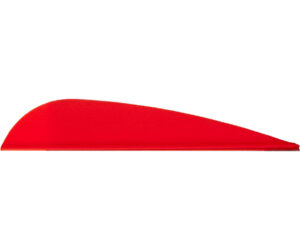 AAE Trad Vanes Fire Orange 3 in. 50 pk.