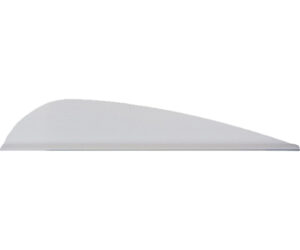 AAE Trad Vanes White 3 in. 50 pk.