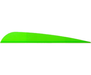 AAE Trad Vanes Bright Green 4 in. 50 pk.