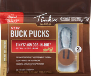 Tinks Buck Pucks #69 Natural Scent Hangers 3 pk.