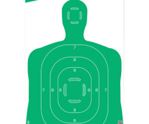 EzAim Silhouette Paper Target Green 12x18 10 pk.
