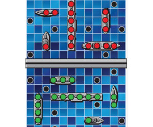 Birchwood Casey Pregame Splattering Target Battle at Sea 12x18 in. 8 pk.